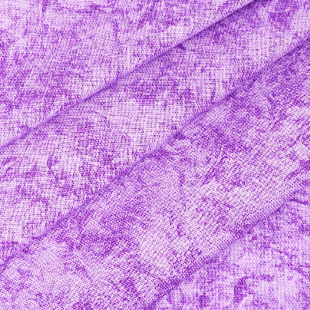 Waverly Inspirations 1 Yard Cut 100% Cotton Print Fabric, Batik Wisteria, 44 in Wide, for Quilting & Sewing