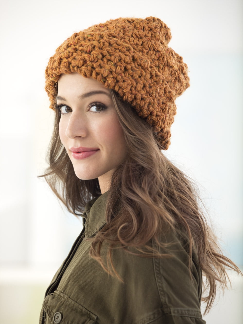 Lion Brand Yarn Hometown Hoboken Honey 135-123 Super Bulky Acrylic Yarn