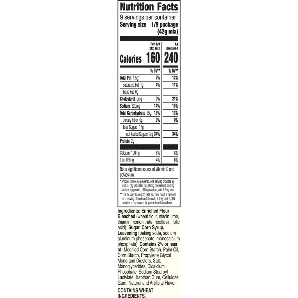 Betty Crocker Favorites Super Moist Vanilla Cake Mix, 13.25 oz