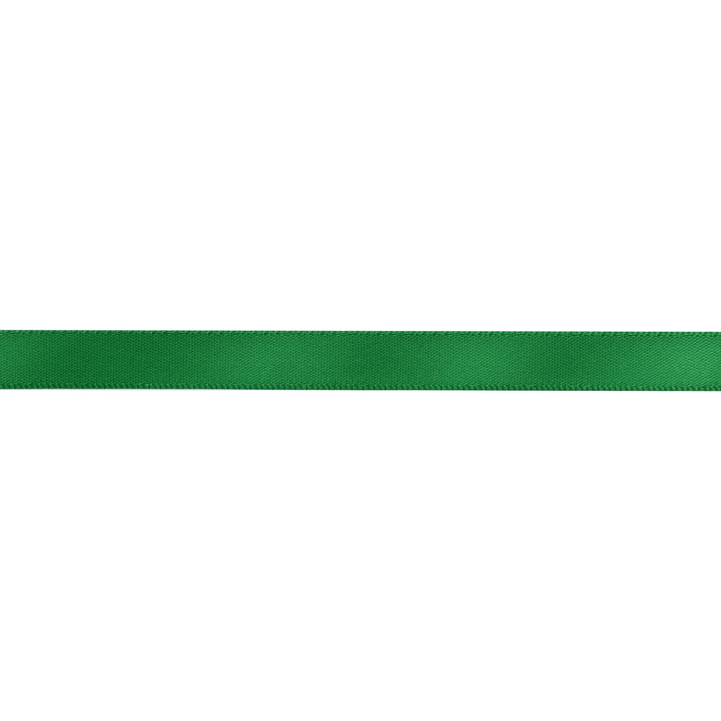 Gwen Studios 3/8" Emerald Green Satin Ribbon, 6 yards