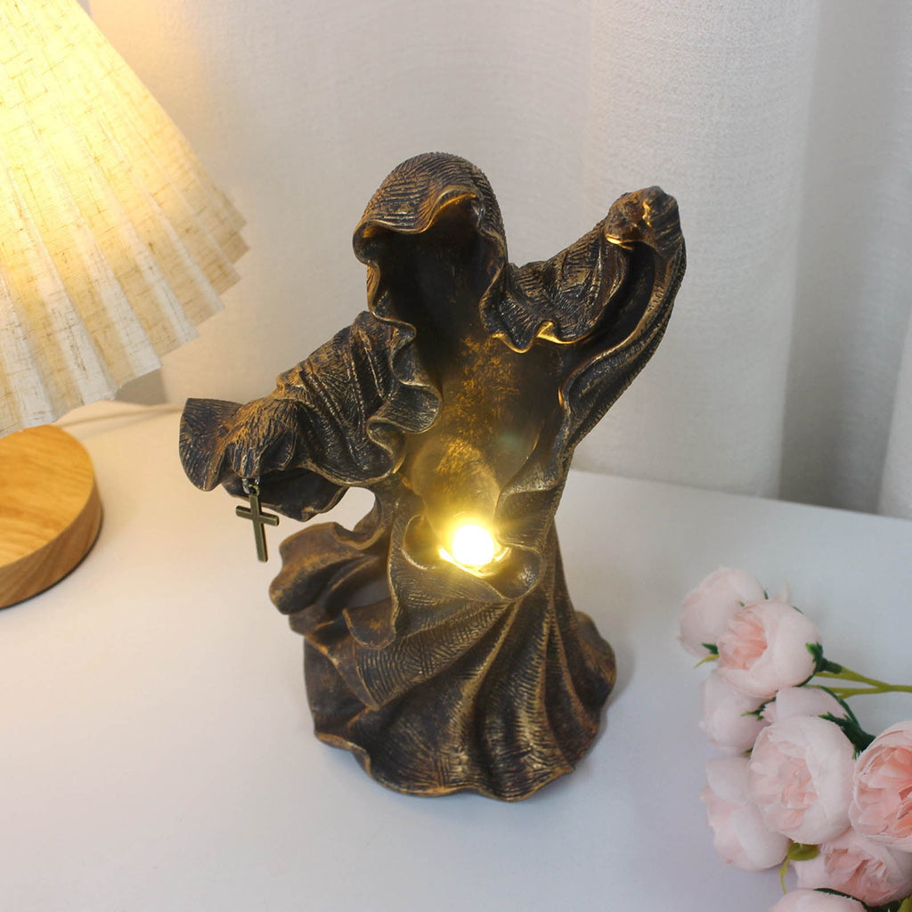 Ghost Night Light Halloween Decorations Bedside Night Light with Tap Control, Dimmable Nursery Decor Lamp, Fun Ghost Gift for K*ids, Halloween Room Decor, Ghost Lamp