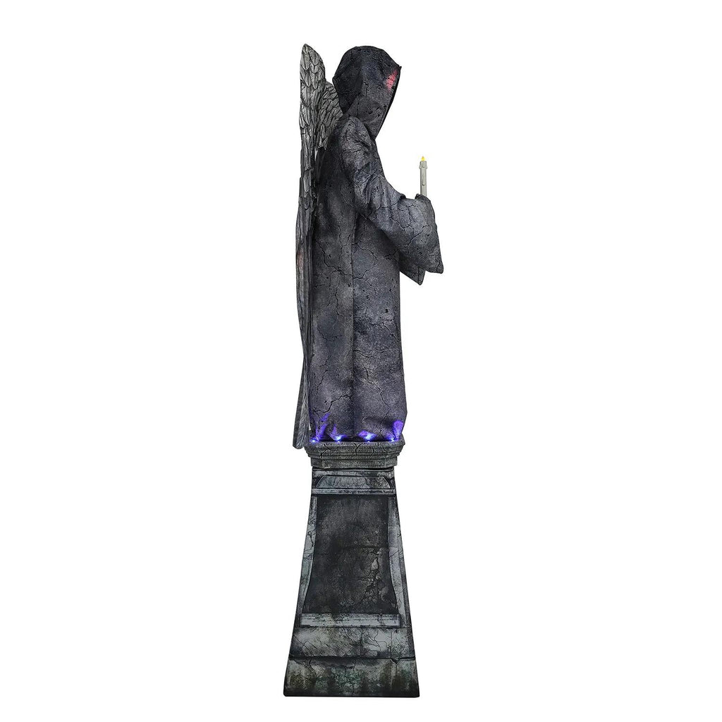 96" Cemetery Angel Animated Prop – Creepy Halloween Yard Decoration