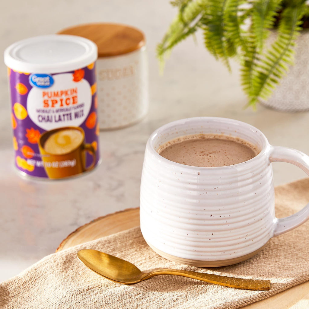 Great Value Pumpkin Spice Chai Latte Mix 10oz
