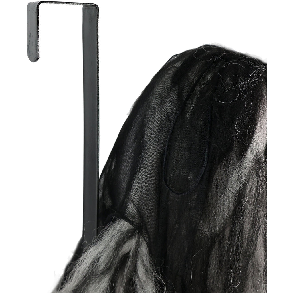 Haunted Hill Farm 5.75 ft Animatronic Witch Indoor/Covered Outdoor Halloween Decoration, HHWITCH-20FLSA