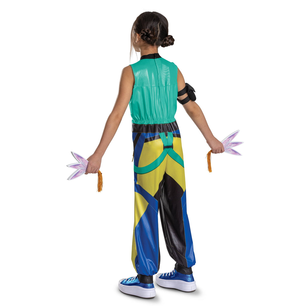 Netflix K-Pop Demon Hunters Zoey Halloween Costume for Children, Girls Size S (6/6X), by Disguise