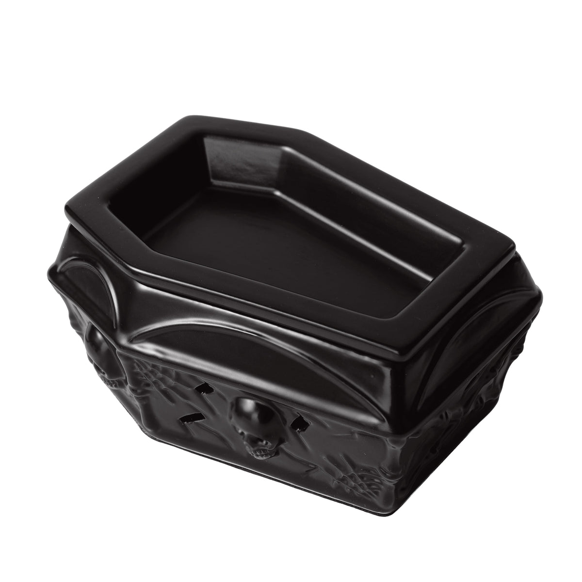 Better Homes & Gardens Halloween Ceramic Electric Plug-in Wax Melt Warmer with Farm Apple Pumpkin Wax Melts, Spooky Ghost