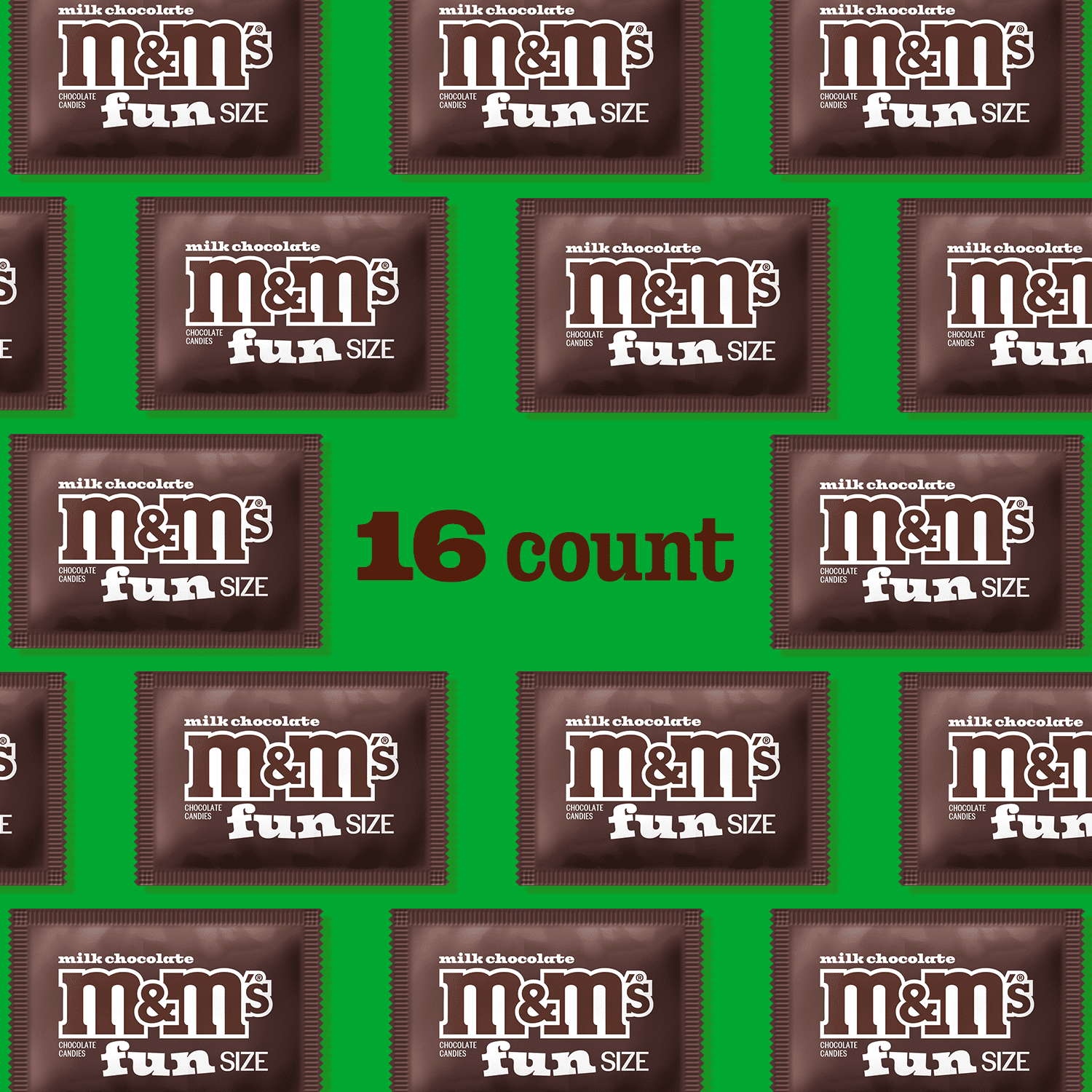 M&M's Fun Size Milk Chocolate Halloween Candy - 7.33 oz