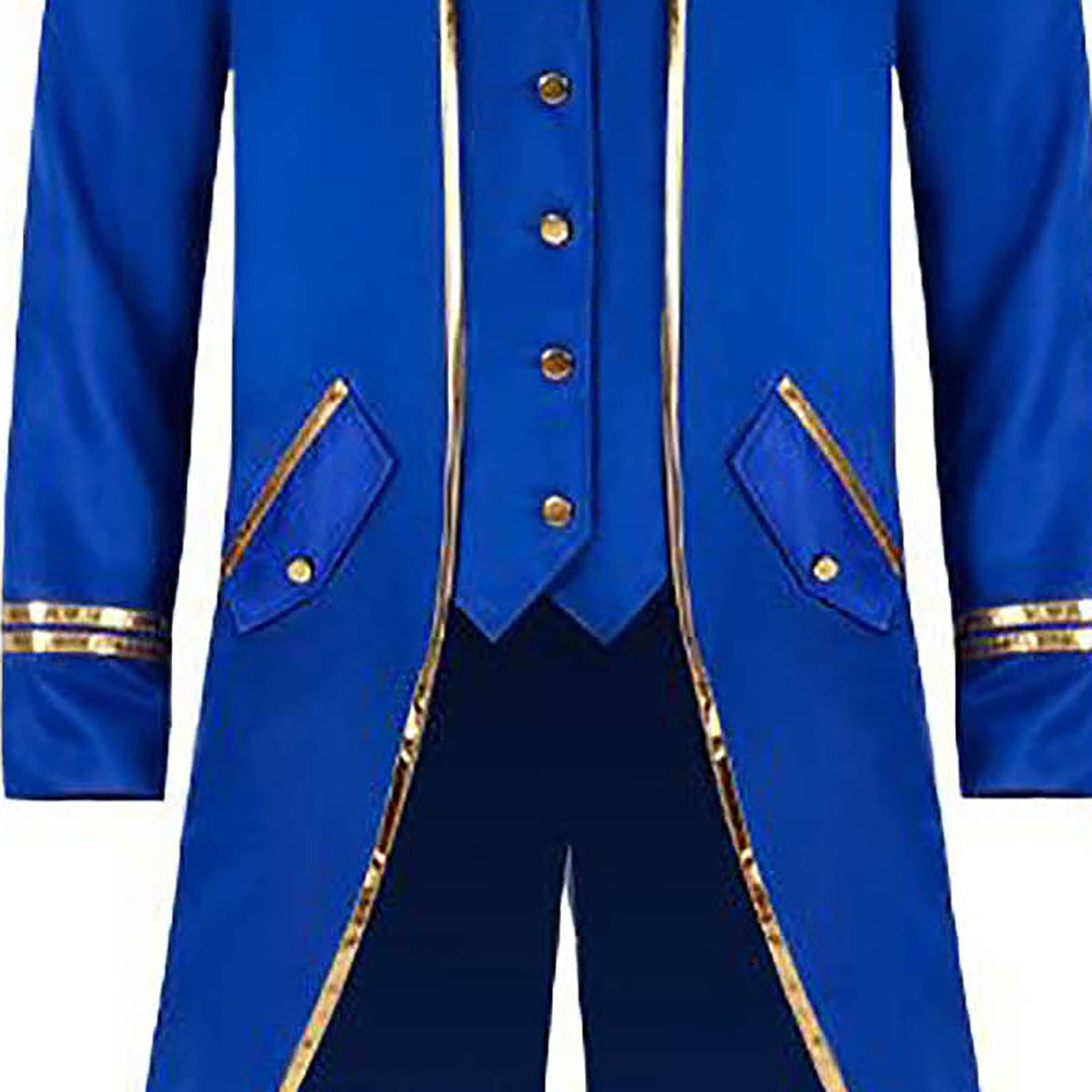 Men Clearance LYXSSBYX Mens Jackets Fall Fashion Halloween Men's Costume Men's Mid Length Retro Tuxedo Costume