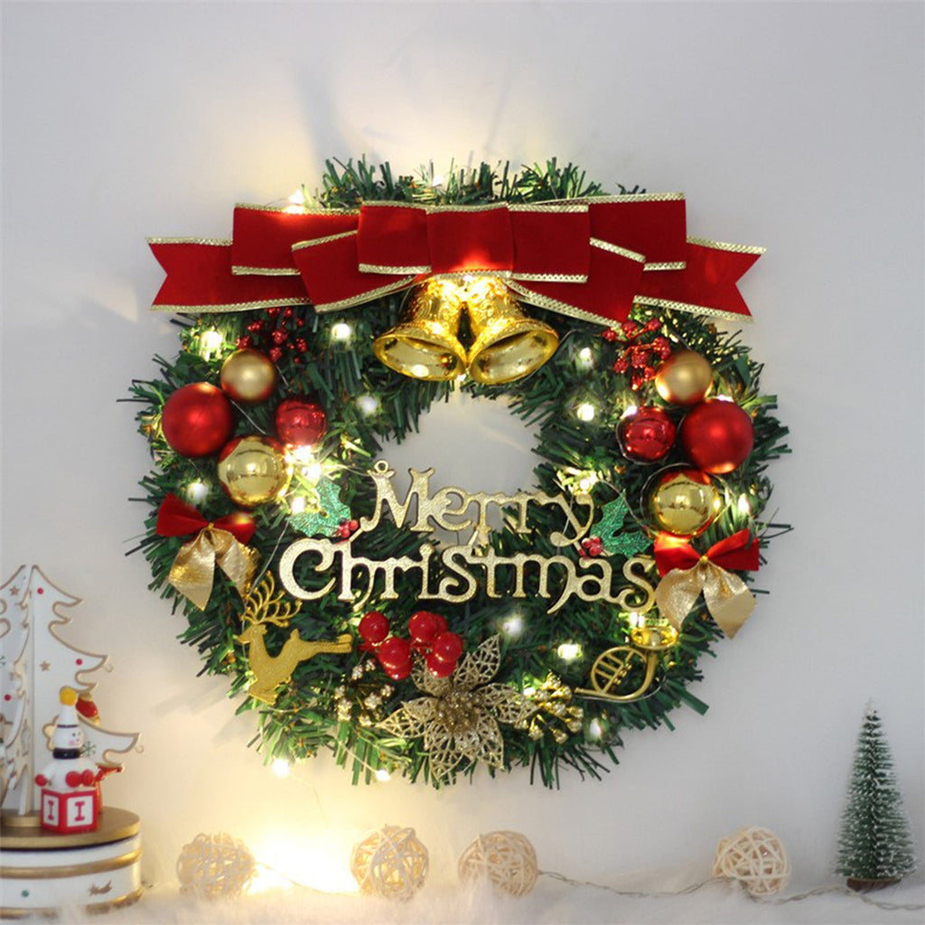 Btomtd Diameter 8" Pumpkin Skull Wreath Halloween Decor Acrylic Round Disk Hanging Ornament with Garland for Front Door Window, A
