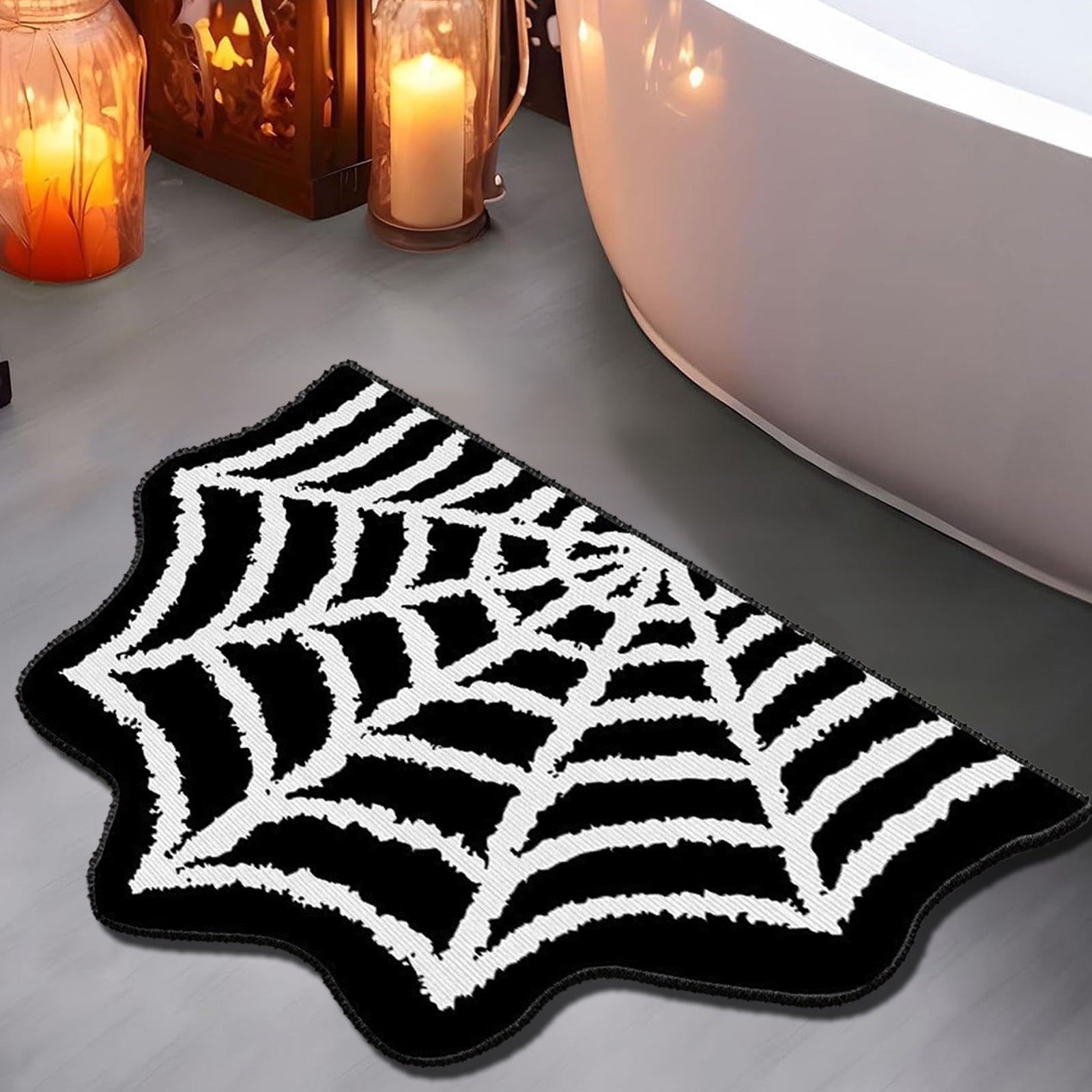 Halloween Bathroom Decor Fall Bathroom Decor Halloween Rug Kitchen Decor Bath Mat Fall Bathroom Rugs Halloween Decor Halloween Decorations Room Decor