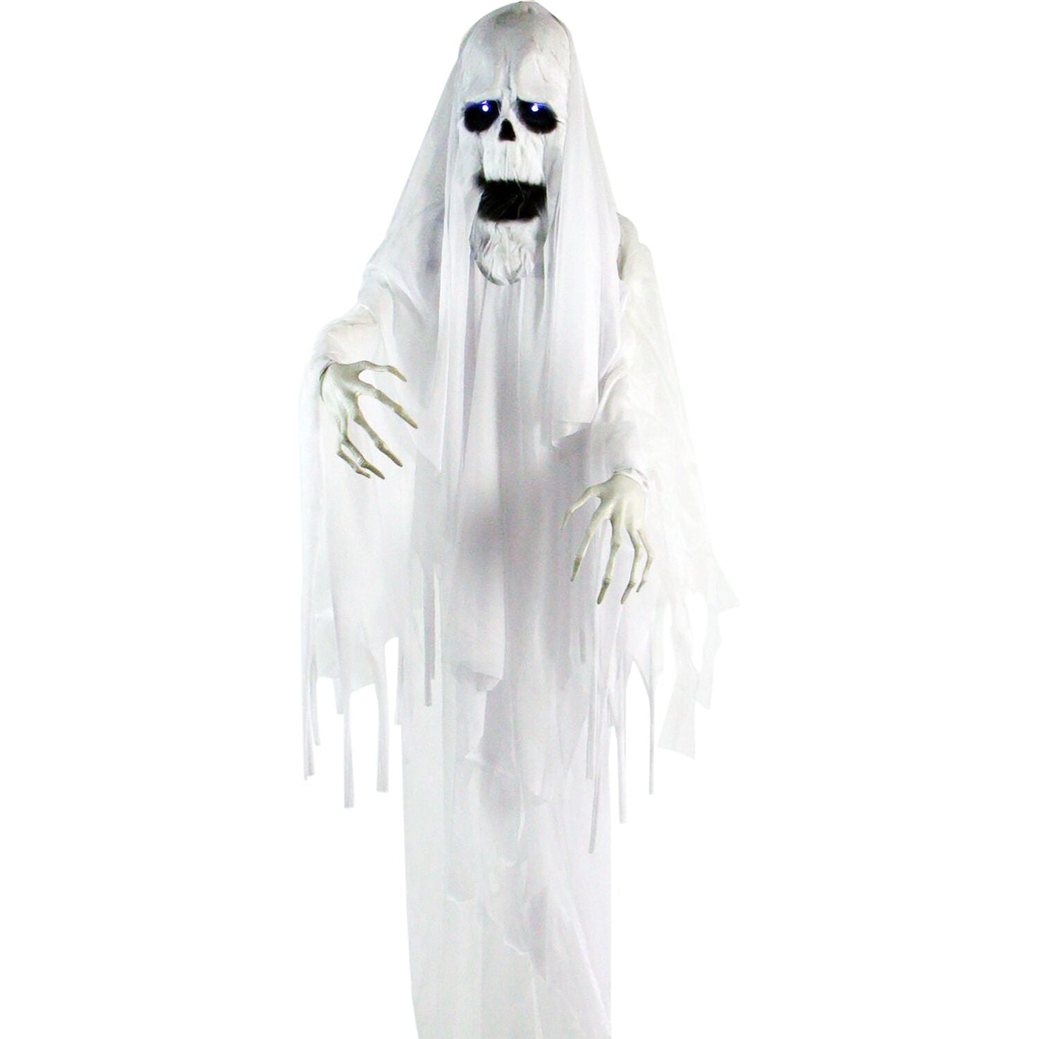 Haunted Hill Farm Animatronic Ghost Indoor/Covered Outdoor, 6-ft.
