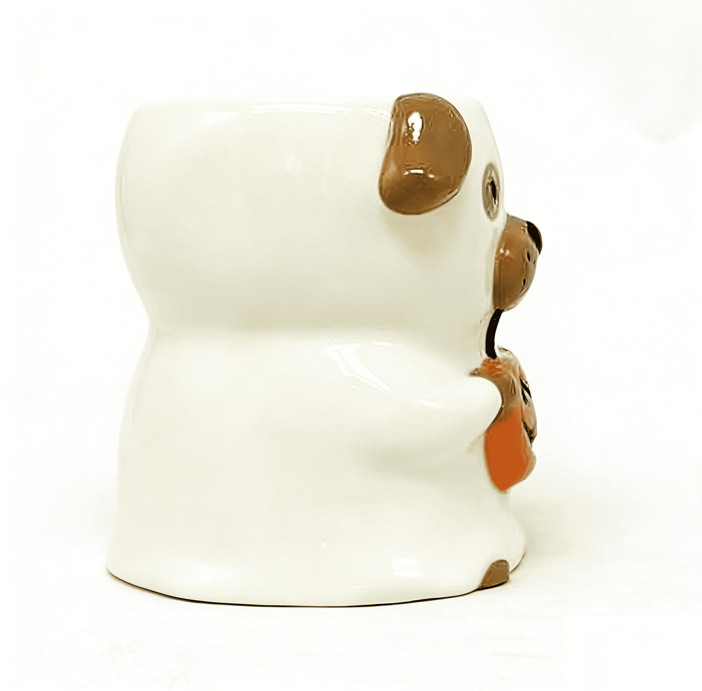 Way to Celebrate Halloween White Ghost Dog Ceramic Coffee Mug, 14.88 oz