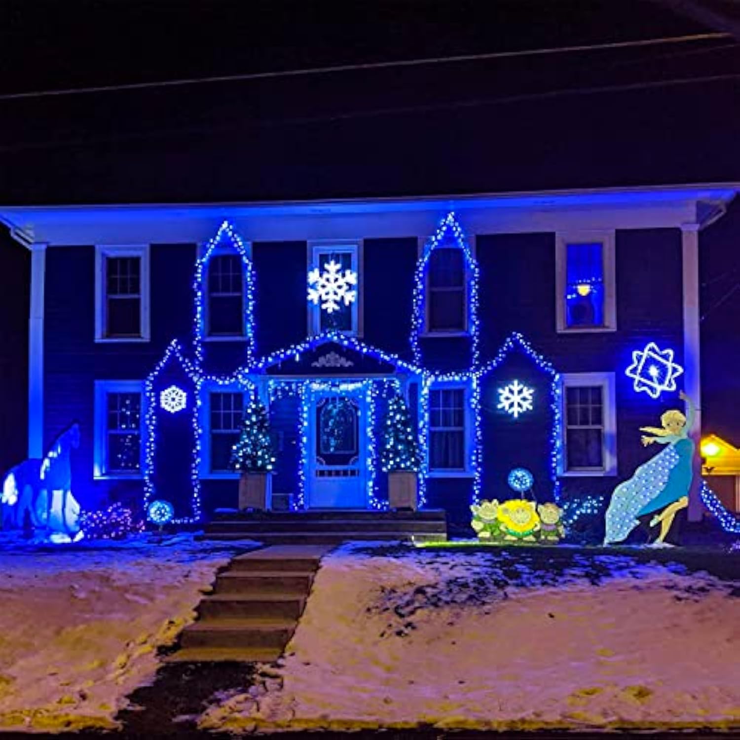 Wick's Outdoor Living LED 5MM Multi-Color Holiday Lights, 50 FT in length, 150 CT, and 6 different color options