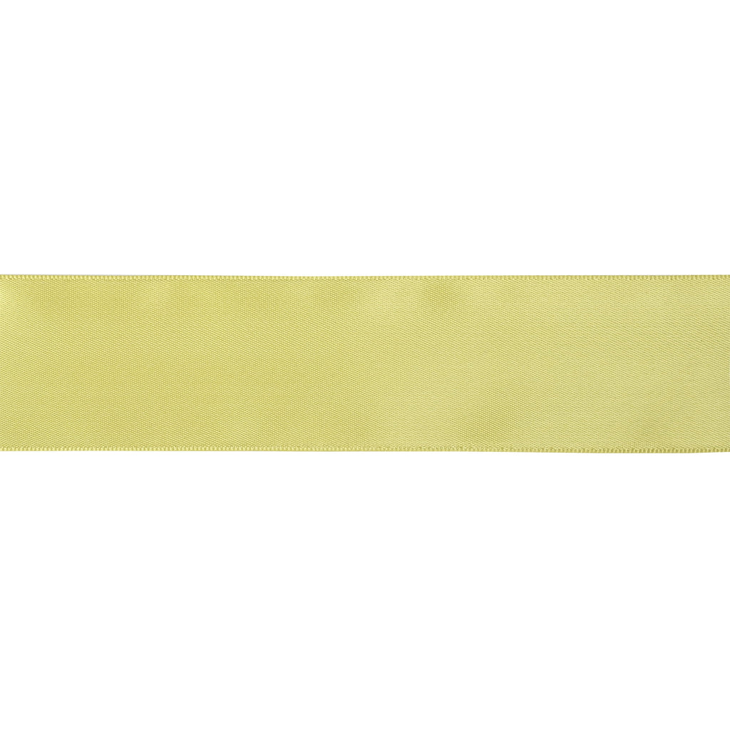 Gwen Studios 1.5" Brite Yellow Satin Ribbon, 4 Yards