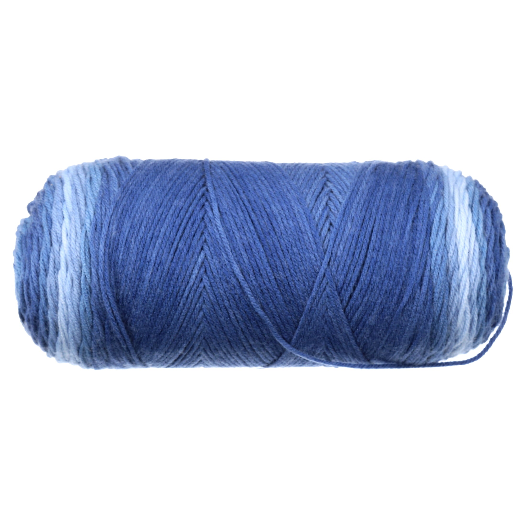 Red Heart Super Saver Ombre 4 Medium Acrylic Yarn, True Blue 10oz/283g, 482 Yards