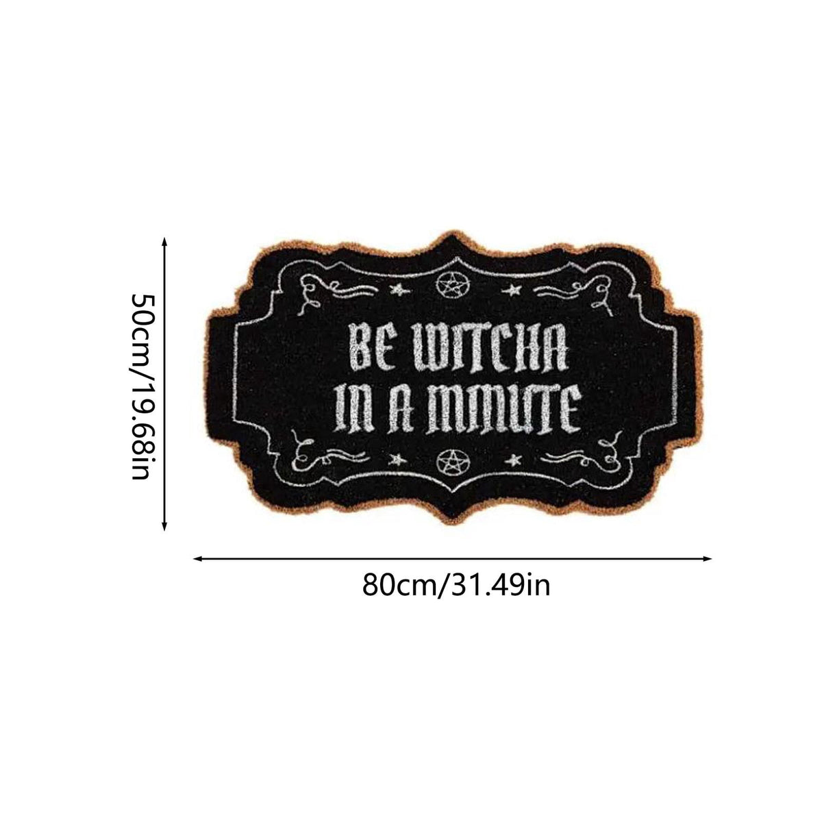 Tepsmf Halloween Ghost Doormat 19.7x31.4IN Black And Orange Checkered Soft Halloween Bathroom Rug Non Slip Cute Spooky Ghost Bathroom Decoration For Front Doors Porches And Holiday Decorations