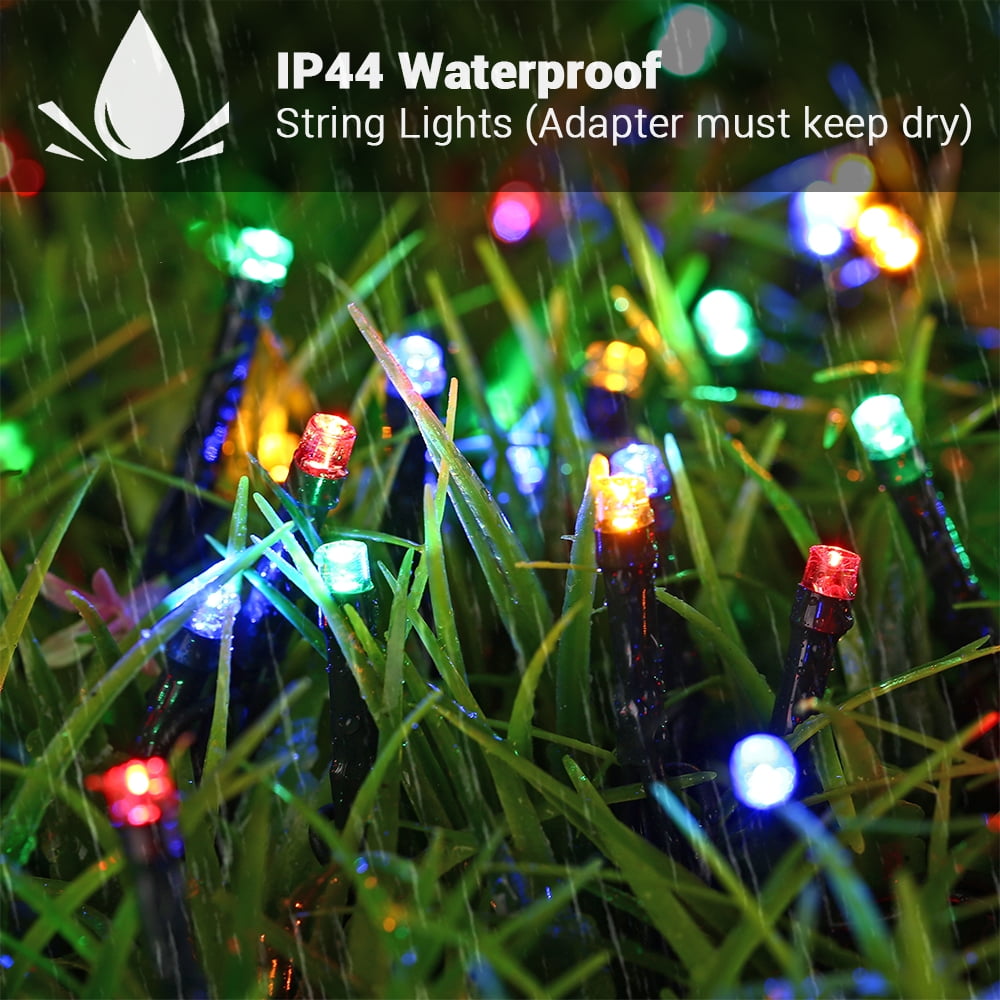 Toodour Orange & Purple Halloween Lights, 82ft 200 LED Plug in Halloween String Lights with 8 Modes, Memory & Timer Function, Connectable Halloween Outdoor Lights for Home, Garden, Halloween Decor