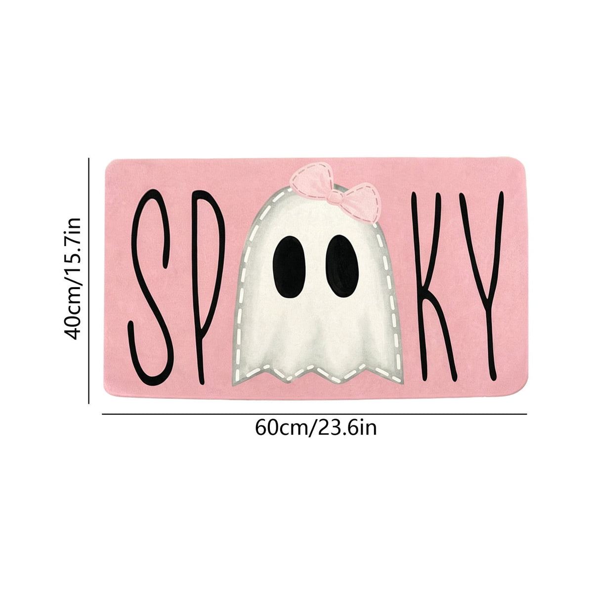 AuroraX Halloween Ghost Decor Outdoor Halloween Decoration Courtyard Tabletop Desktop Haunted Halloween Decoration for Yard Garden Pink