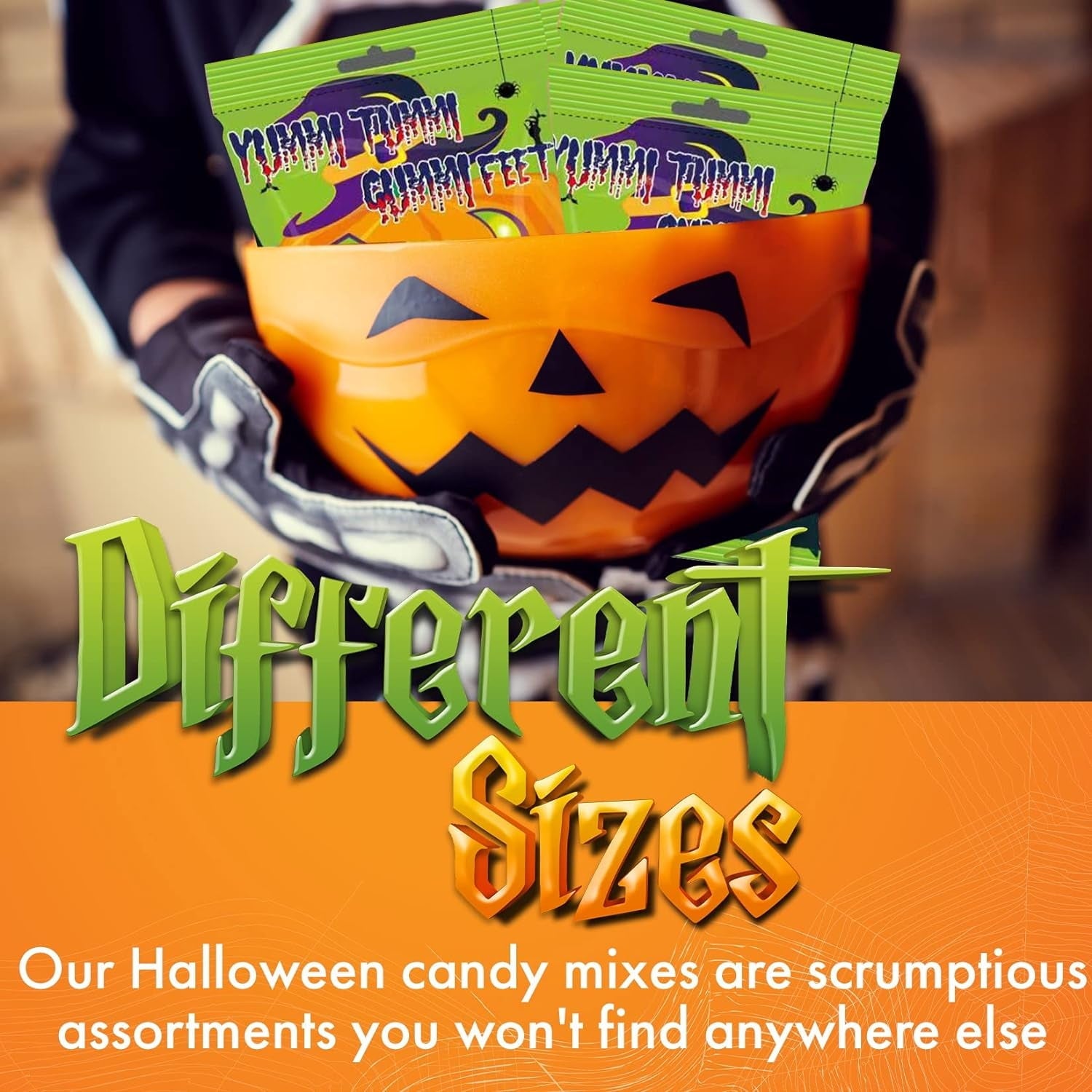Fusion Select Halloween Gummy Candy Spooky Gummies Candy Food Snacks - Creepy Party Bag Favors For Trick Or Treat - Scary Novelty Chewy Bites (Eyeballs Gummy)