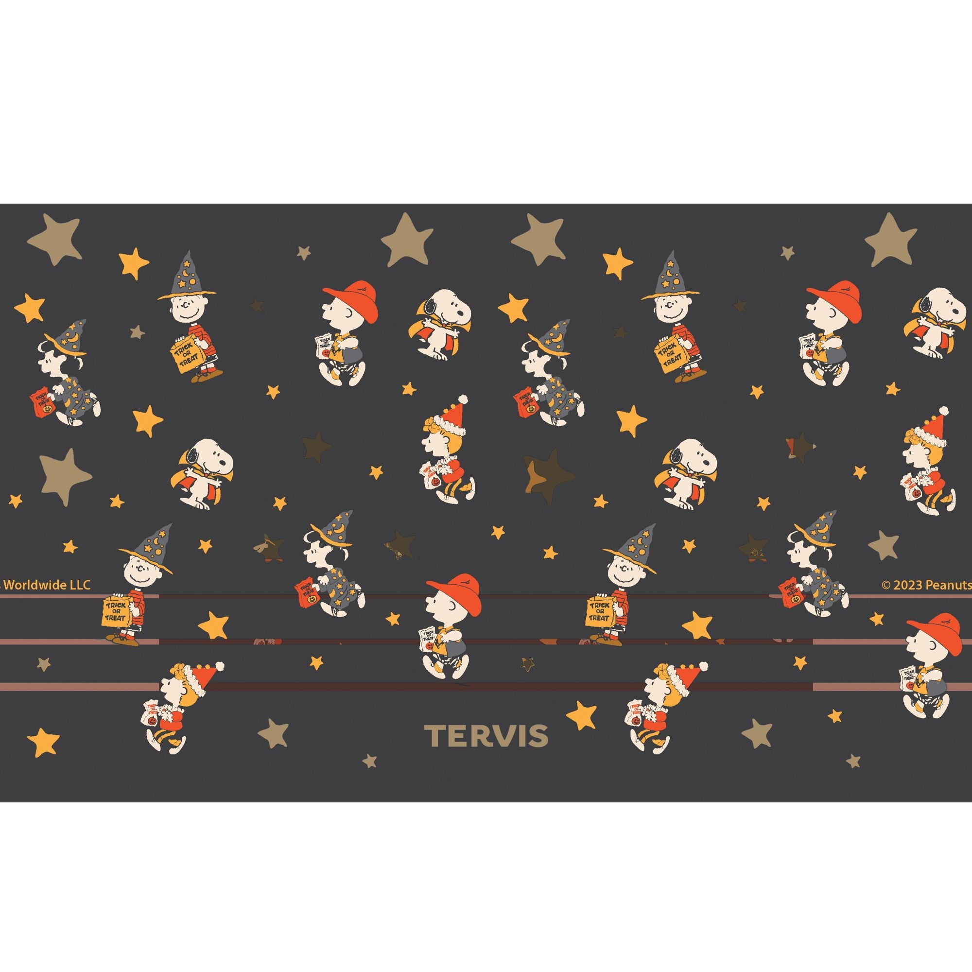 Tervis Traveler Peanuts™ - Stars of Halloween Made in USA Double Walled Insulated Tumbler Travel Cup Keeps Drinks Cold & Hot, 20OZ,