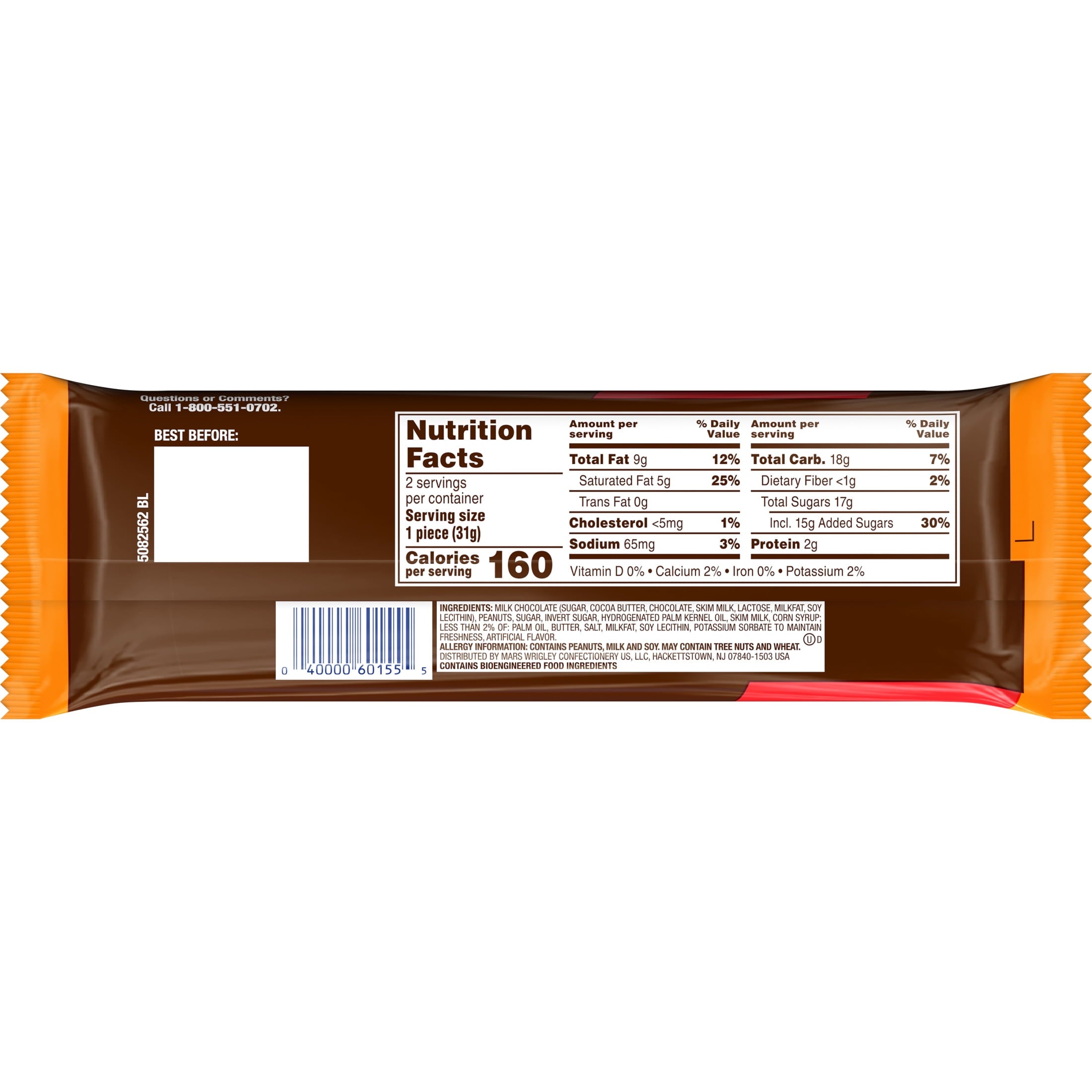 Snickers Pumpkins Chocolate Halloween Candy Bars, Share Size - 2.2 oz pack