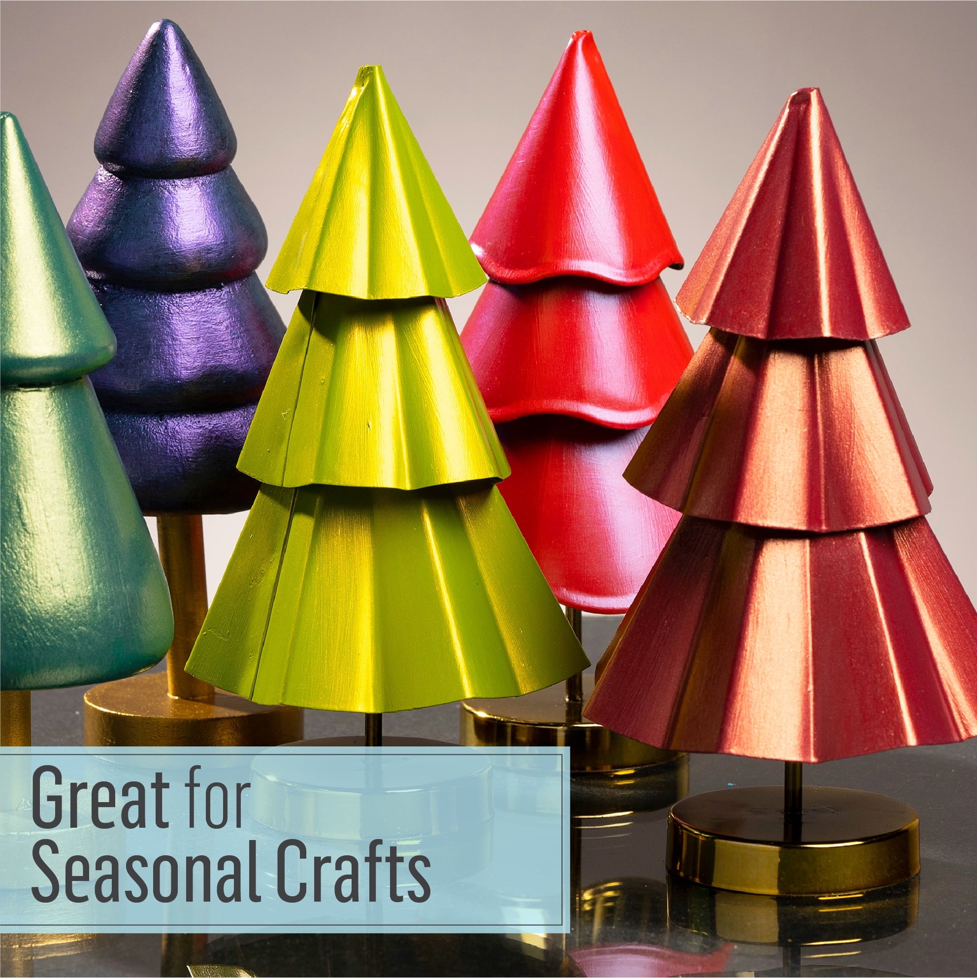 (3 pack) FolkArt Color Shift Acrylic Craft Paint, Gloss Finish, Pastel Green, 2 fl oz
