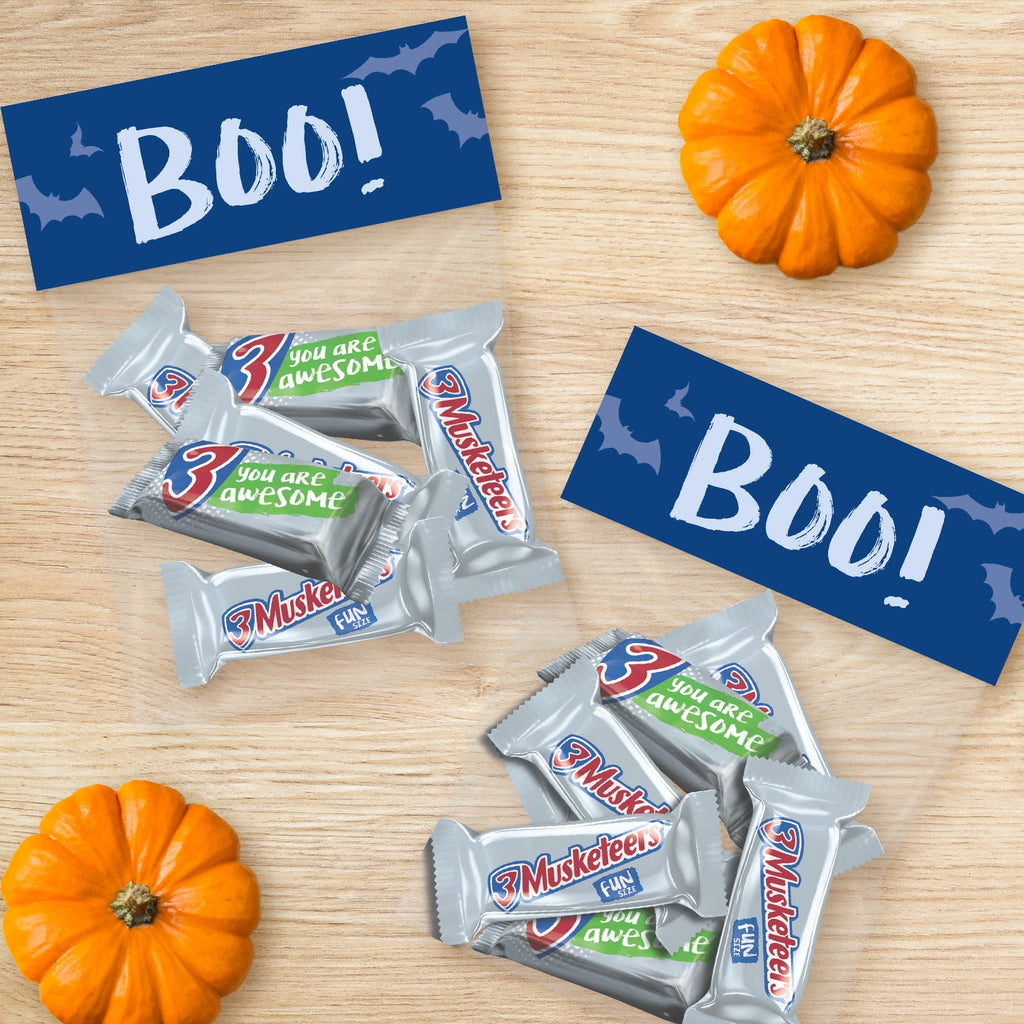 3 Musketeers Spooky Fun Size Halloween Chocolate Candy - 10.48oz Bag