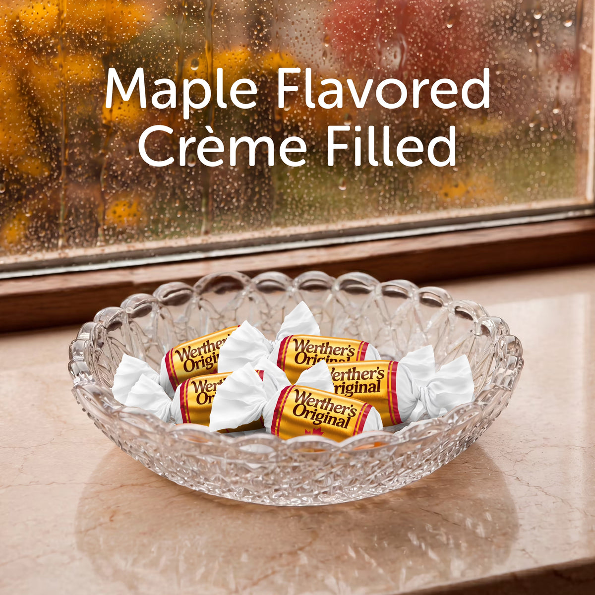 Werther's Original Limited Edition Fall Harvest Maple Crème Soft Caramels, 7.4 oz Bag
