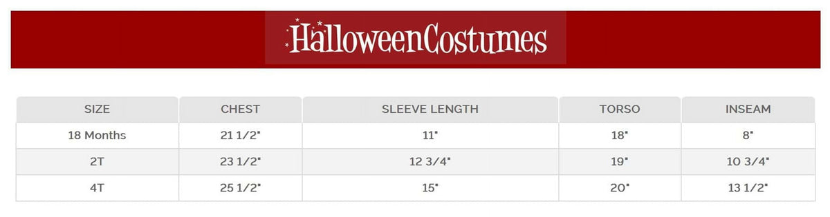 Care Bears Toddler Classic Bedtime Bear Costume