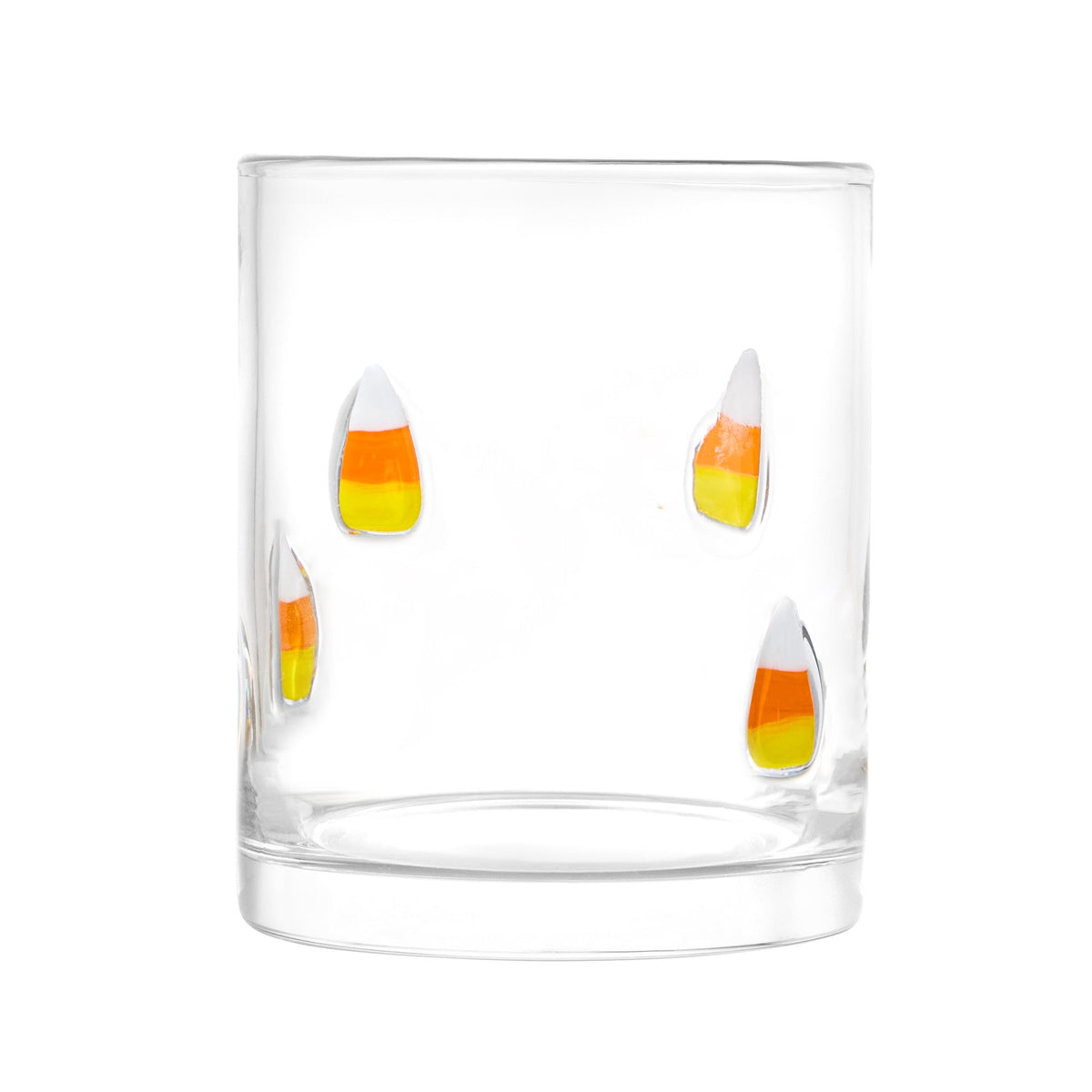 Thyme & Table 12 fl oz White Pumpkin Charm Glass Set, Pack of 2