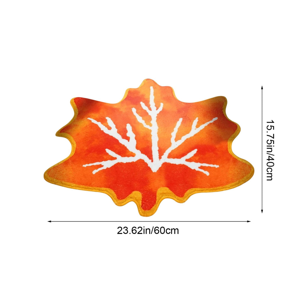YIMWNYI Halloween Pumpkin Rugs, Decorative Floor Mat, Doormat for Living Room, Kitchen, Thanksgiving Day, Soft Bathroom Mat, Fall Themed Home Decor, Easy to Clean Rug