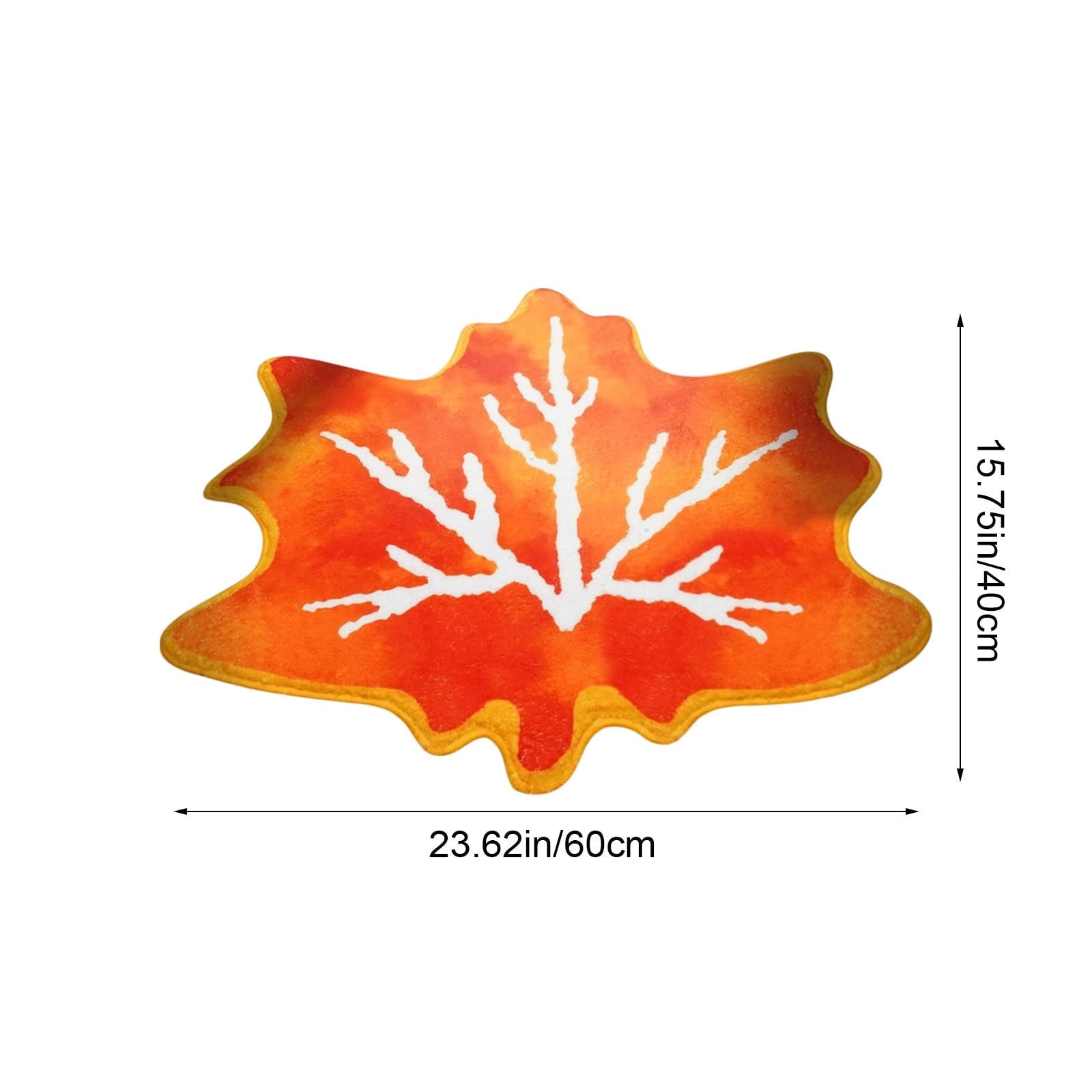 YIMWNYI Halloween Pumpkin Rugs, Decorative Floor Mat, Doormat for Living Room, Kitchen, Thanksgiving Day, Soft Bathroom Mat, Fall Themed Home Decor, Easy to Clean Rug