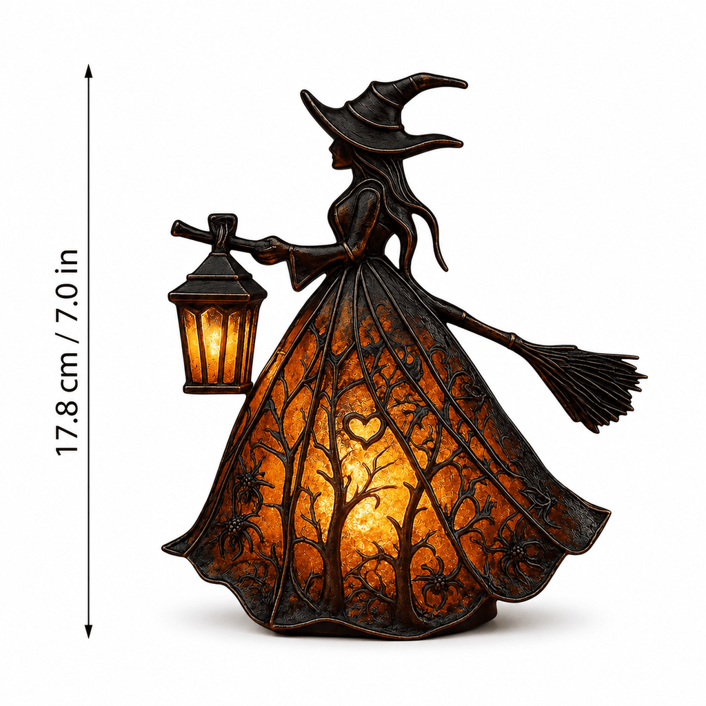 Diceymbol Halloween Decorations and Fall Decor, Halloween Venue Decoration Ghost Props LED Illuminated Ghost Decorations for Tabletop, Mantel, Shelf Indoor Outdoor 9.05 inch