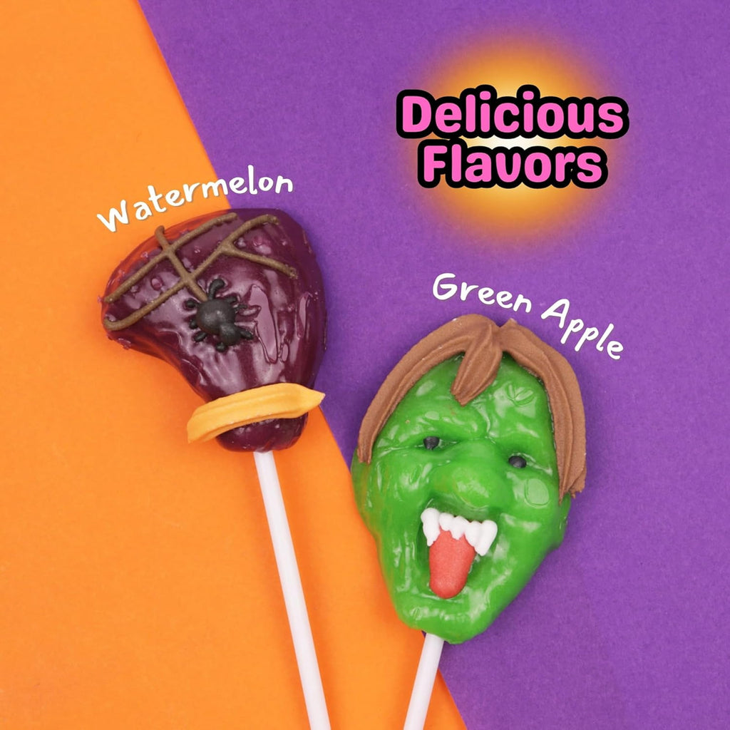 Zombie Lollipops, Halloween Trick or Treat Candy, 24 Count, 10.16 Ounce Box