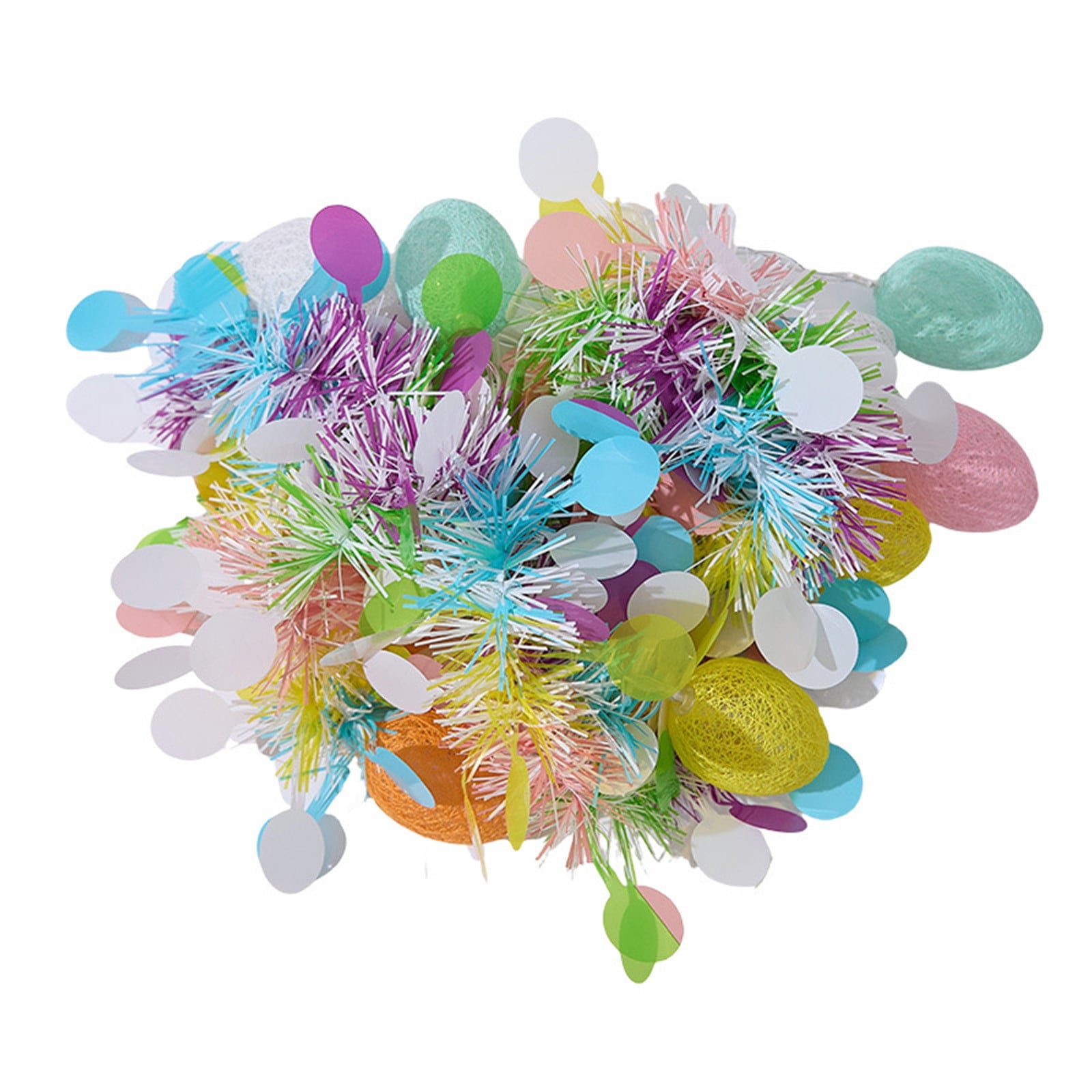 AZXY Easter Eggs String Lights, 7ft 10-LED USB Pastel Globe Lights, Indoor & Outdoor Spring Decor for Classroom, Dorm, Party, Patio, Garden, and Tree