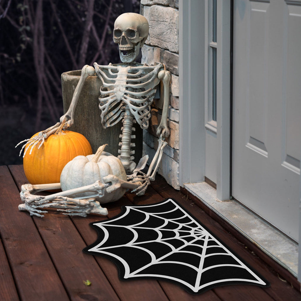 HBBKVI Halloween Decorations, Halloween Doormat Halloween Floor Mat Non Slip Washable Welcome Door Mat Fall Rugs for Indoor Outdoor Entrance Home Bathroom Living Room Decor