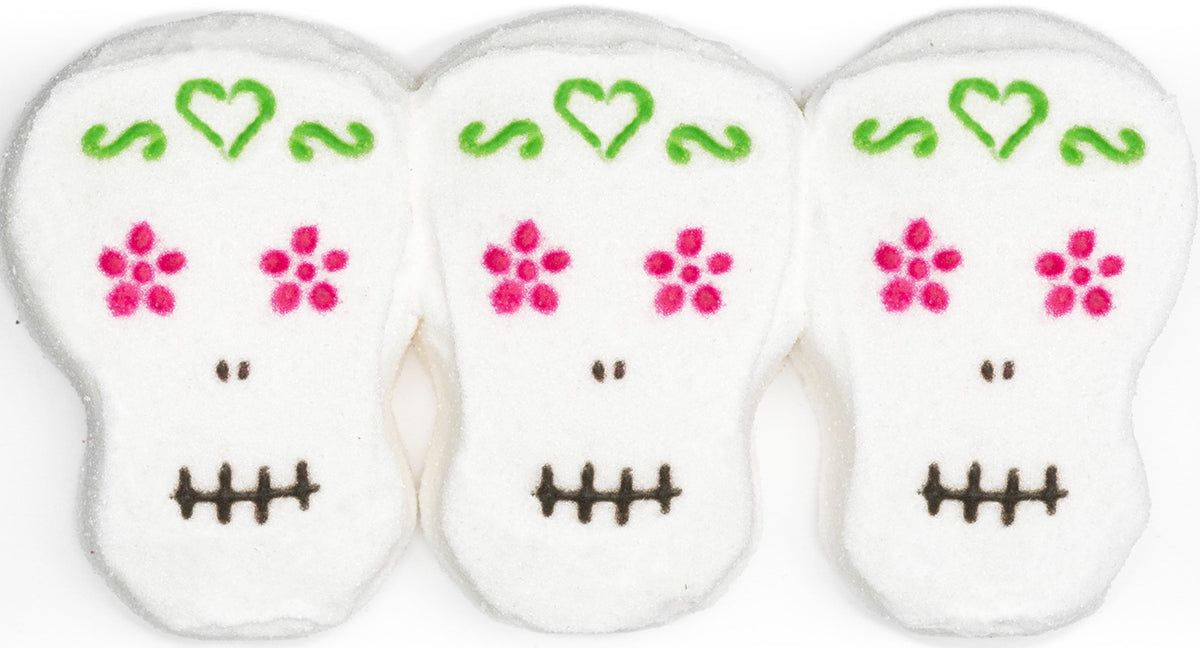 PEEPS Marshmallow Ghosts Halloween Candy, 3 Count, Gluten-Free and Allergen-Free