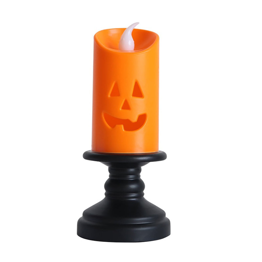 ZestqaQ Halloween LED Candle Light, Halloween Decoration, Pumpkin Lantern, Outdoor Lantern for Patios, Trick or Treat Decoration, Spooky Home Decor