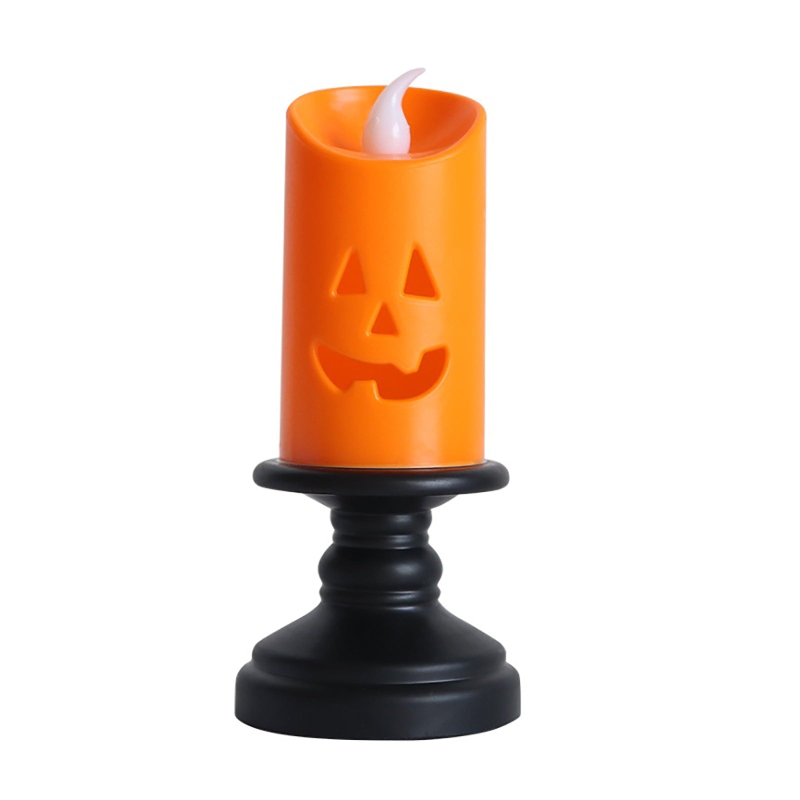 ZestqaQ Halloween LED Candle Light, Halloween Decoration, Pumpkin Lantern, Outdoor Lantern for Patios, Trick or Treat Decoration, Spooky Home Decor