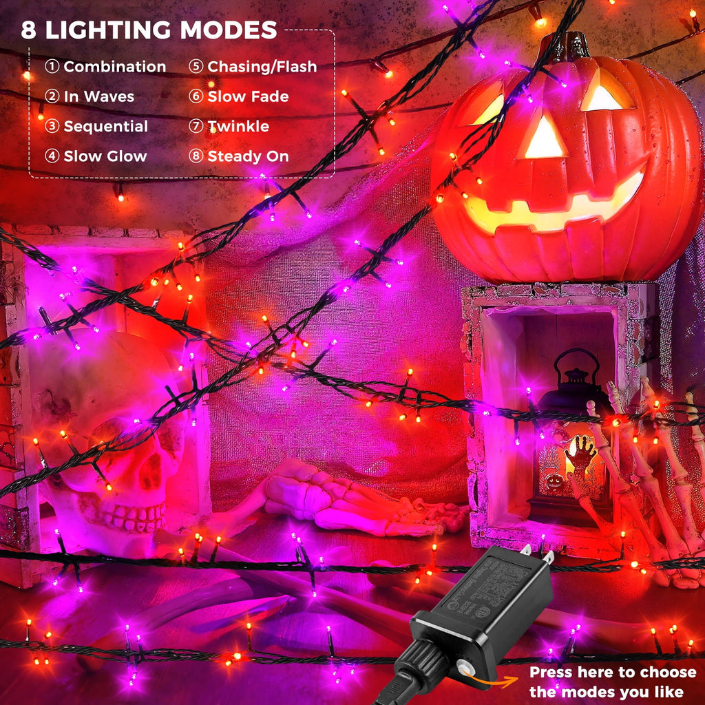 Scidweet Christmas String Lights, 108 ft 300 Twinkle String Lights for Xmas Christmas Tree Indoor Outdoor Home Decorations, Multicolor