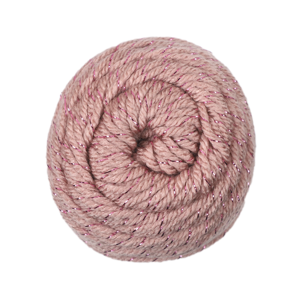 Mainstays Sparkle Acrylic Yarn, 5 oz, Platinum Silver