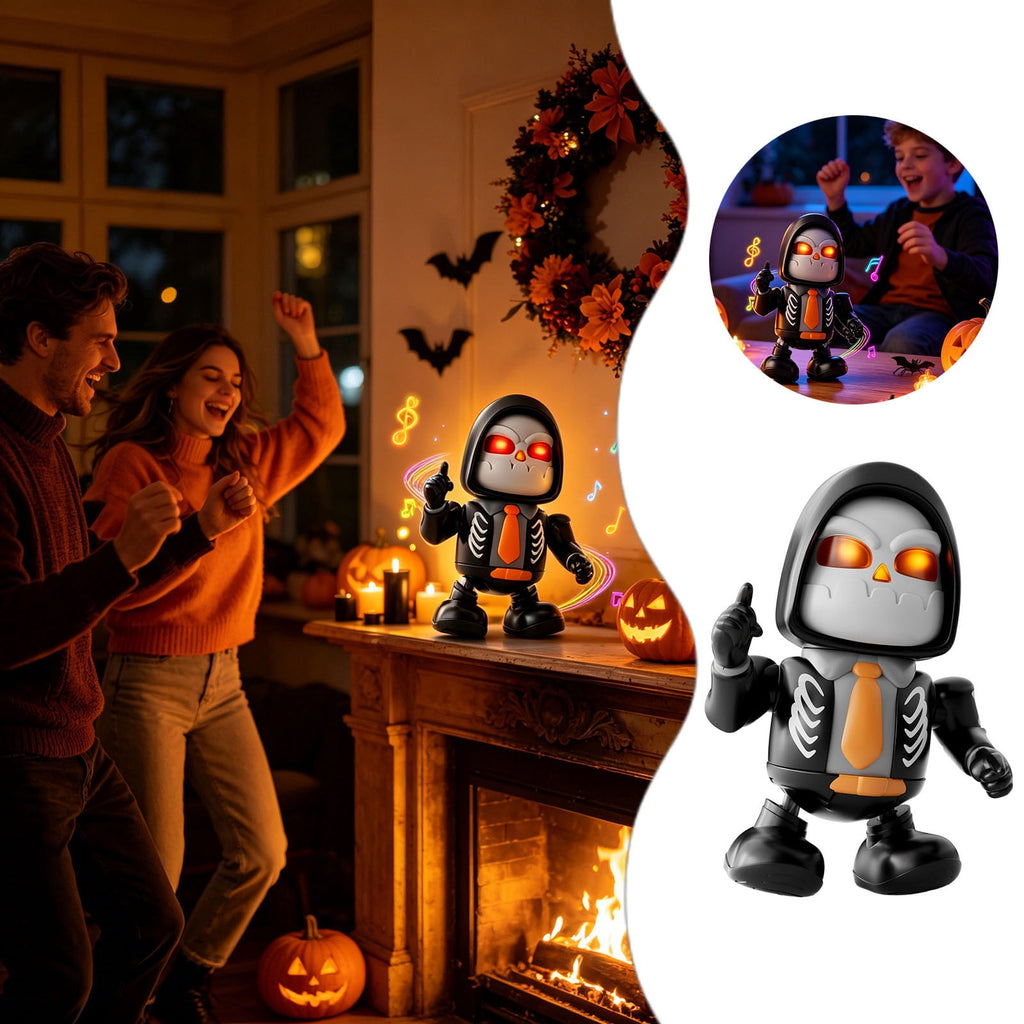 2026 Dancing Funny Robot with Music and LED Eyes Animated Robot Unique Stylish Design for Ideal Holiday Gift Choice