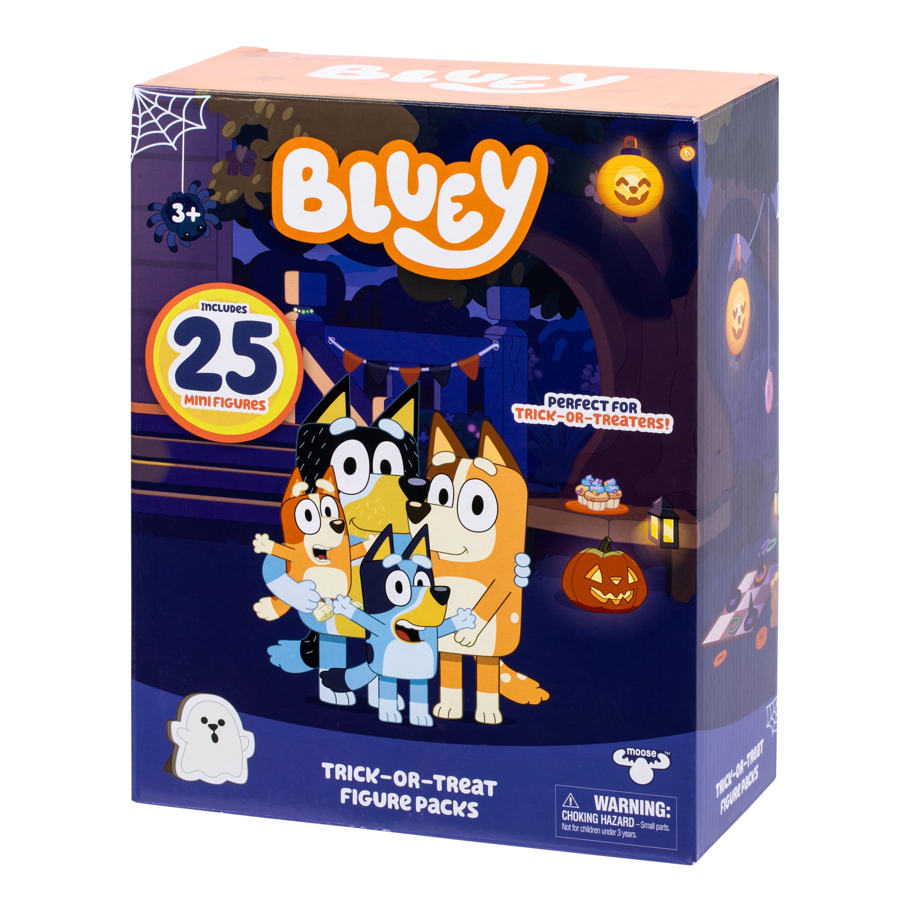 Bluey Mini Figure Multi-pack, Contains 25 Individually Bagged 1 inch Bluey Mini Figures, Perfect for Bluey Fans! Ages 3+, Walmart Exclusive