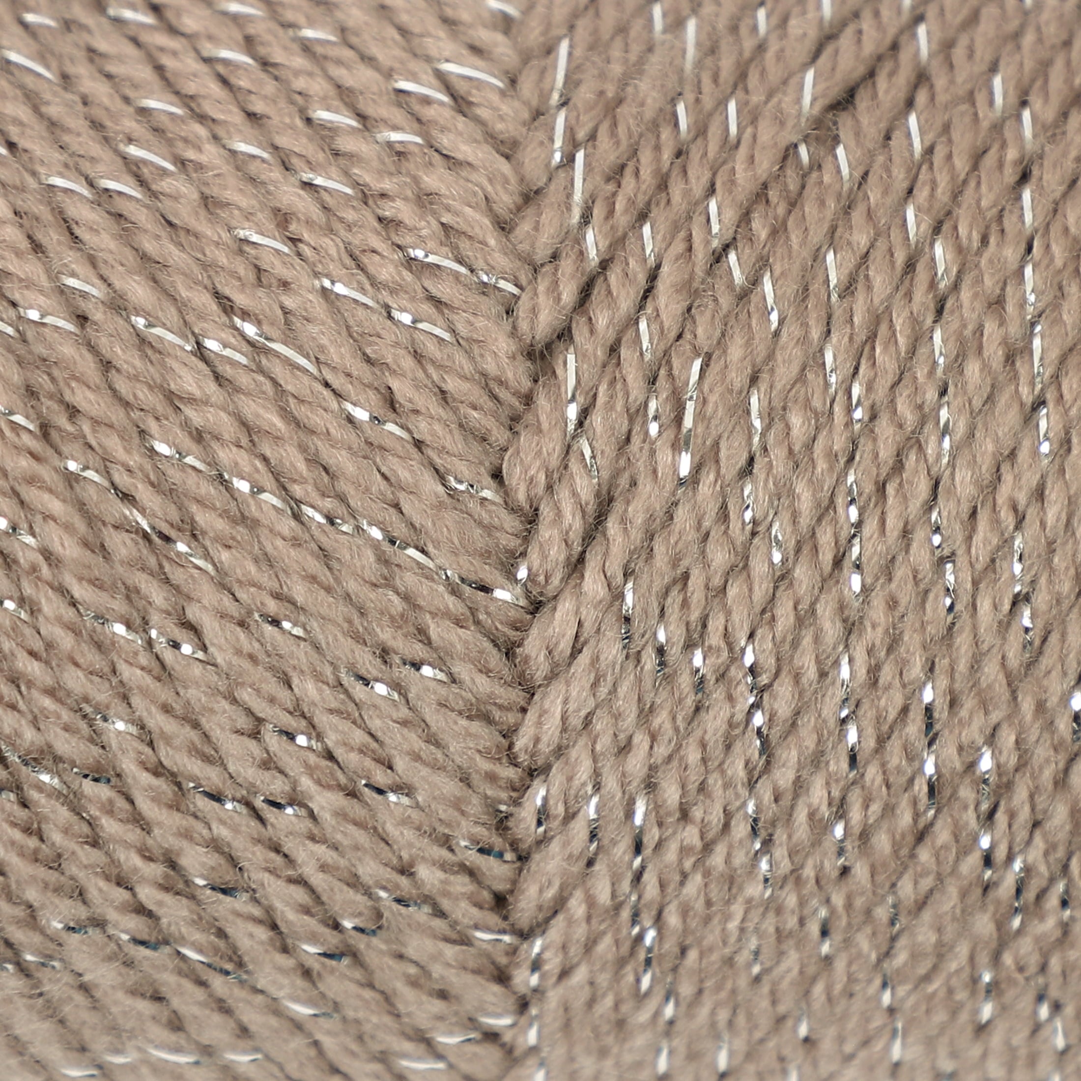 Mainstays Sparkle Acrylic Yarn, 5 oz, Platinum Silver