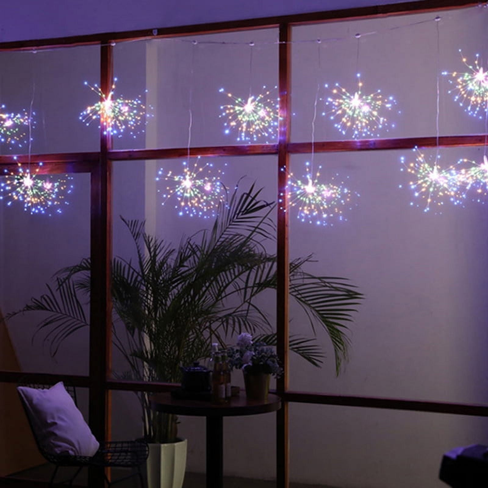 Firework Solar Power LED String Copper Wire Fairy Lights Xmas Party Decor Lamp,Suit for Christmas, Halloween,Thanksgiving Day,Mother's Day,Valentine's Day,Party Decoration