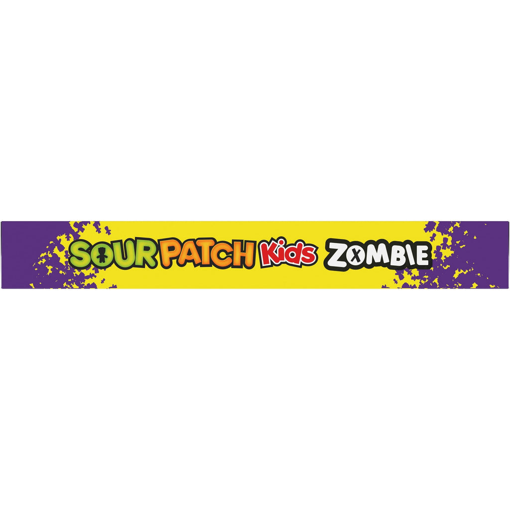 SOUR PATCH KIDS Zombie Orange & Purple Soft & Chewy Halloween Candy, 3.5 oz
