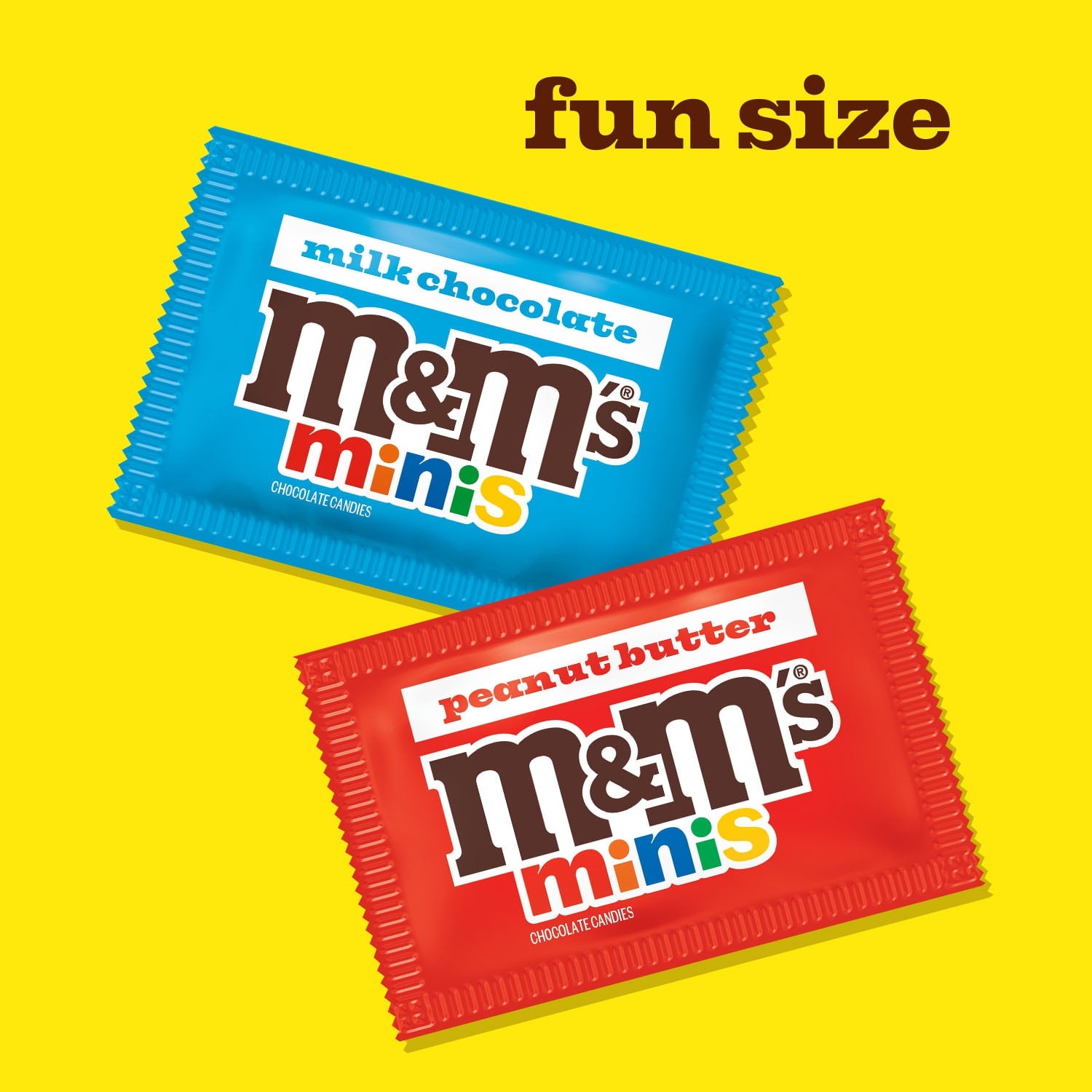 M&M's Minis Fun Size Chocolate Halloween Candy Variety pack, Party Size - 17.67 oz Bulk Bag