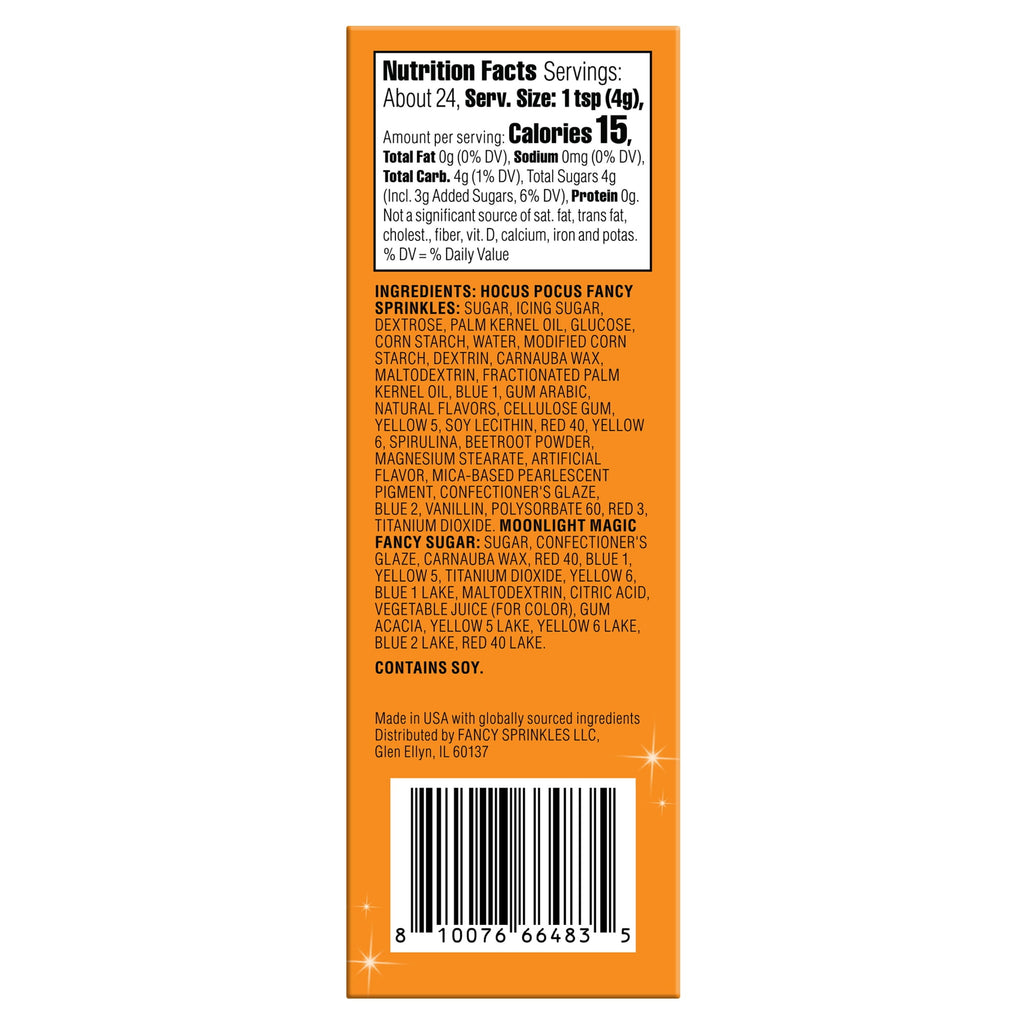 Fancy Sprinkles Haunted Mansion Dessert Sprinkles Set, 2.0 oz, 2 Pack