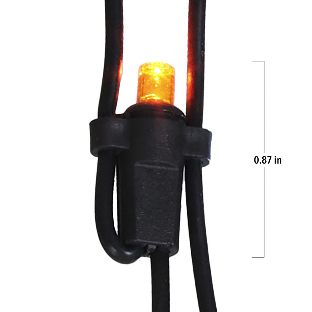 Indoor/Outdoor 50-Count LED Net Lights, Multicolor, 4' x 4', Halloween by Way To Celebrate