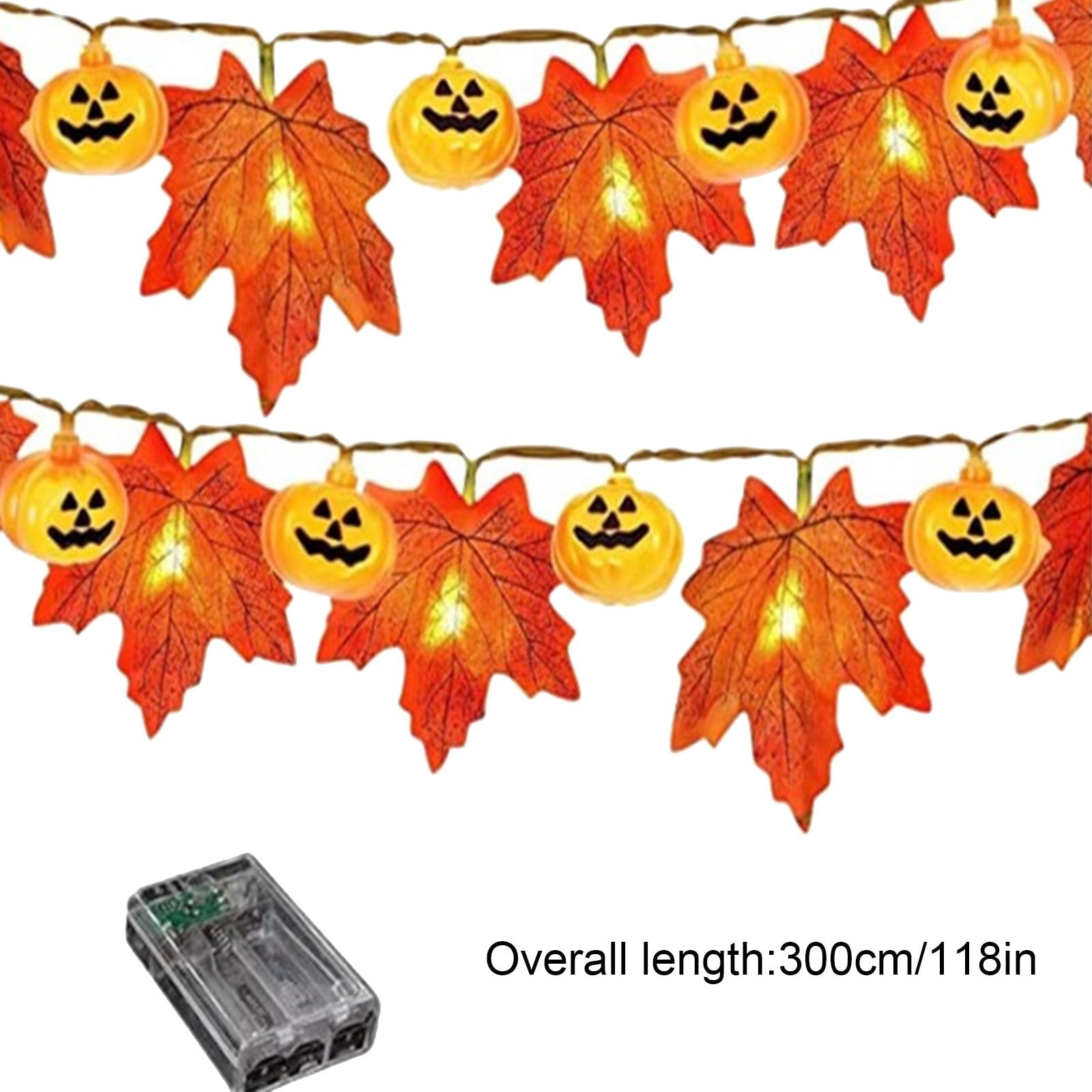 ASXITE Pumpkins Garland Lights Fall Decorations,String Lights Indoor Outdoor,Maple Leaf Pumpkin Lantern String Lantern String Thanksgiving Maple Leaf Lantern Halloween Pumpkin Decorative